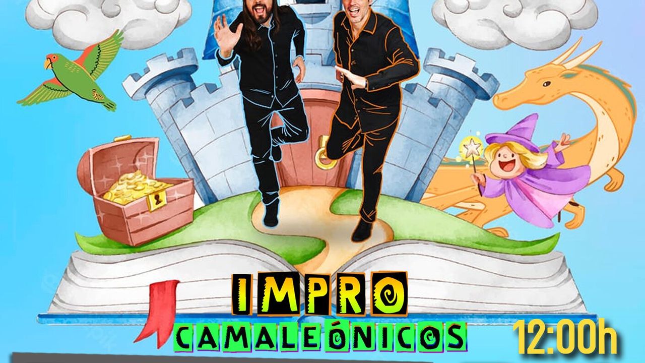 Cuentos Improvisados: Impro infantil de Camaleónicos, en Escena 101
