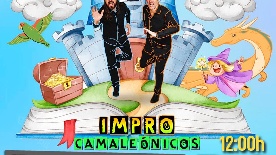 Cuentos Improvisados: Impro infantil de Camaleónicos, en Escena 101