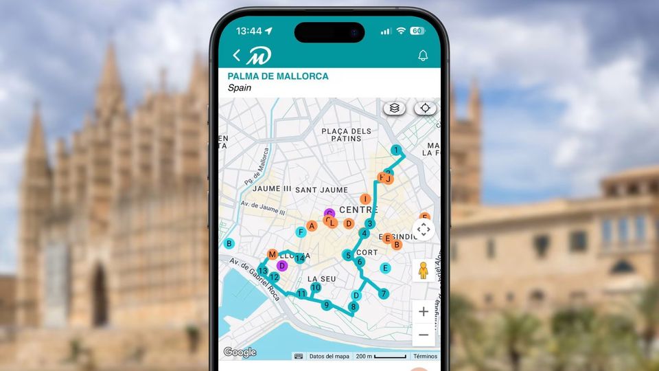 TOP Palma de Mallorca: Visita Guiada privada con tu móvil