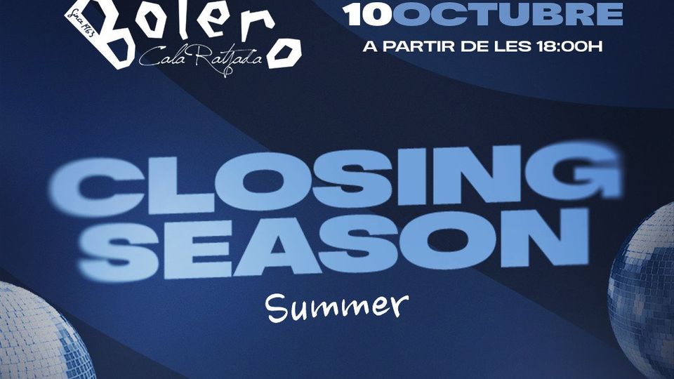 Closing Season Bolero 2026!