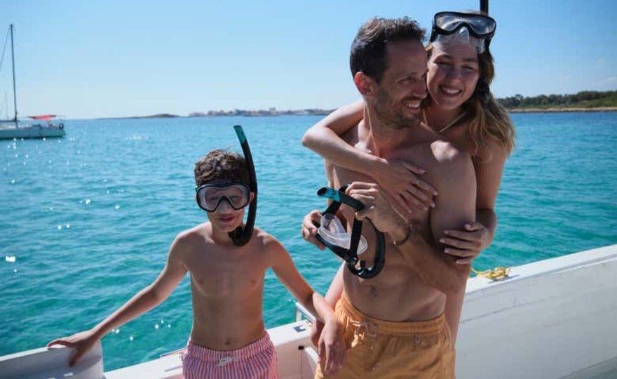Excursión a la playa de Es Trenc en barco
