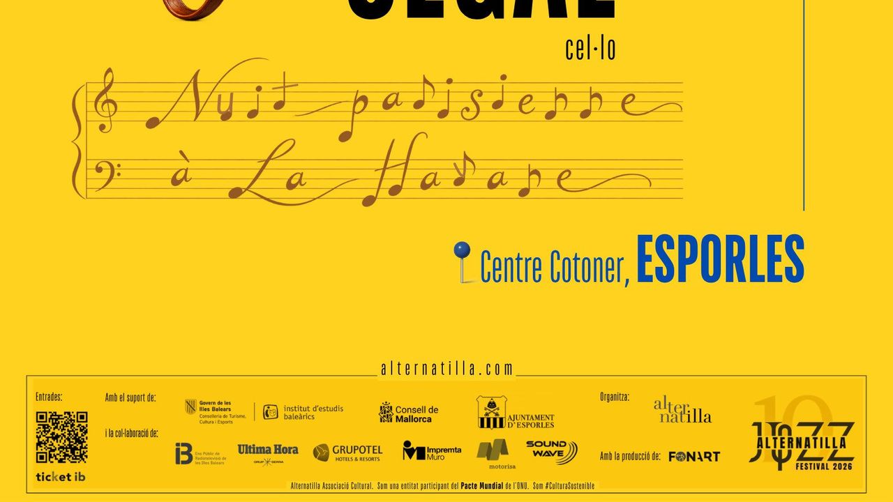 Roberto Fonseca & Vincent Ségal - Alternatilla Jazz Festival 2026 - Esporles