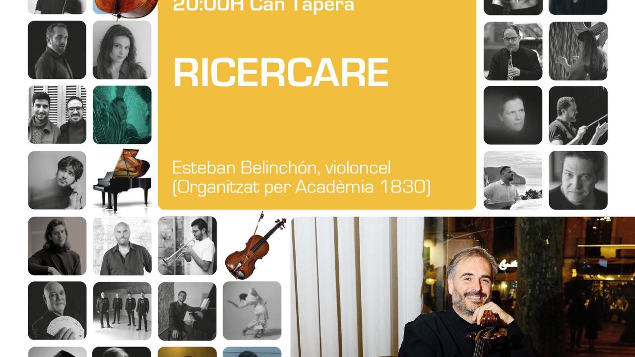 Ricercare. Esteban Belinchón, violoncel