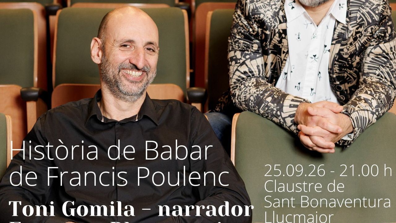 Història de Babar amb Toni Gomila a Llucmajor