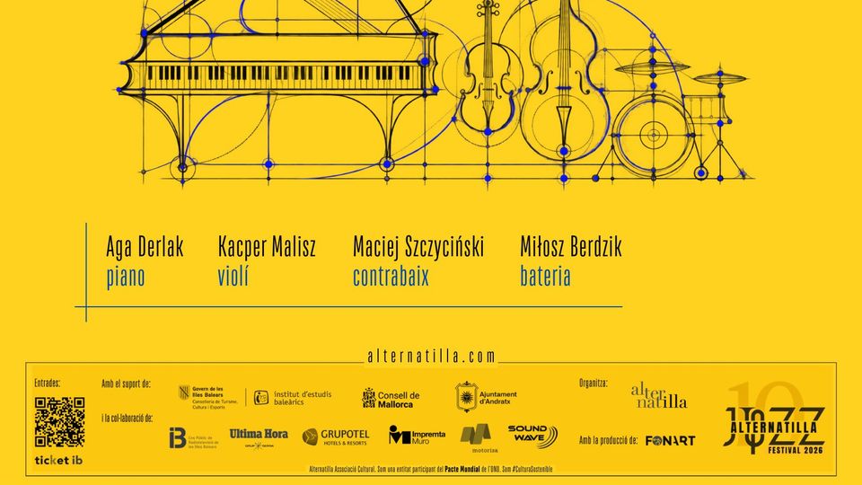 Aga Derlak Quartet - Alternatilla Jazz Festival 2026 - Andratx