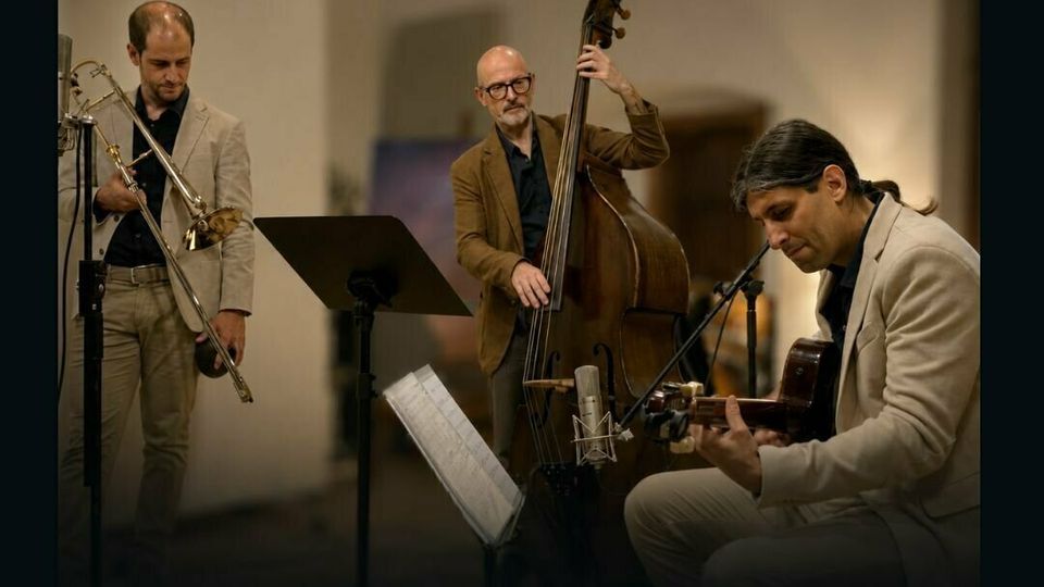 West Side Trio · Jazz i Vi a ES CUB del celler Mesquida Mora · Sopar BBQ opcional