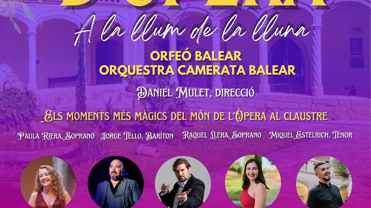Gala D'òpera. Orfeó Balear I Orquestra Camerata Balear. Música A La Llum De La Lluna