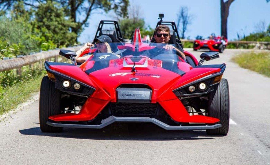 Tour en Polaris Slingshot por la Sierra de Tramontana