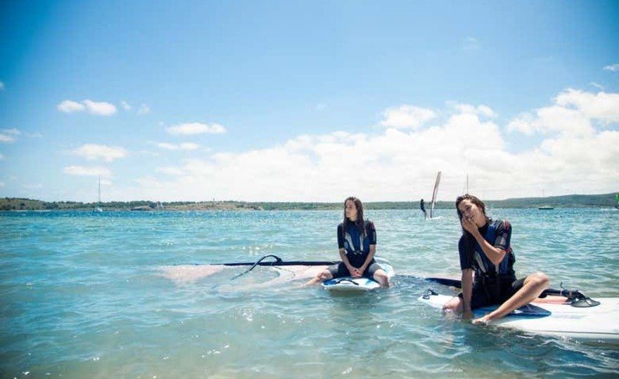 Curso de windsurf en Fornells