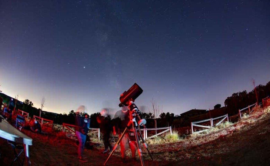 Observación de estrellas en Los Molinos
