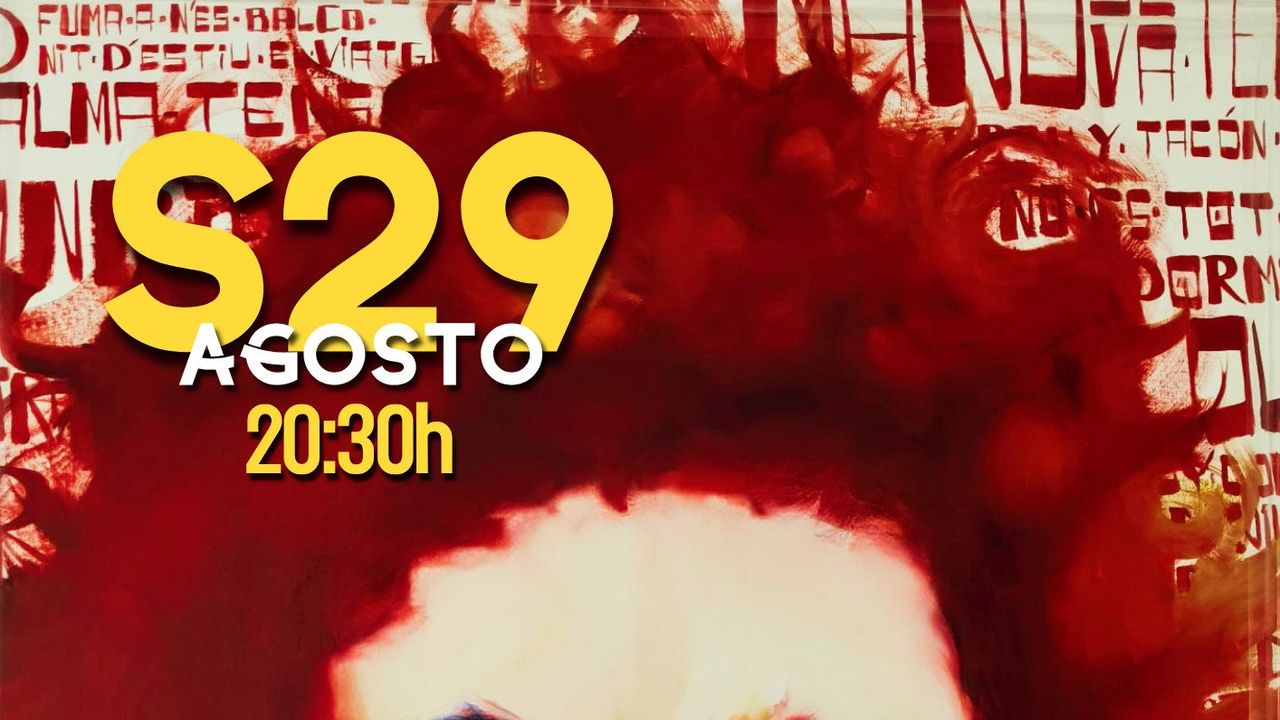 Cámara oscura, un solo de impro de Lalo Garau con música en vivo, en Escena 101