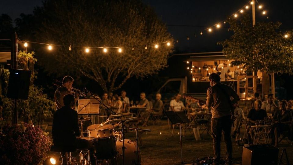 T.B.C · Jazz i Vi a ES CUB del celler Mesquida Mora - Sopar BBQ opcional
